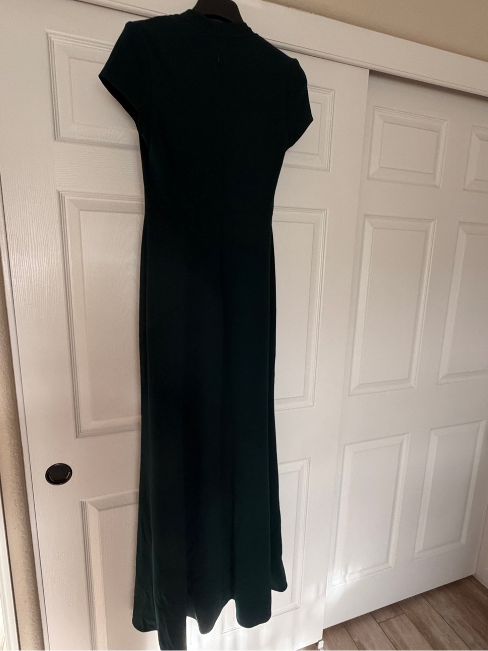 Betsy & Adam Dark Green Maxi Dress